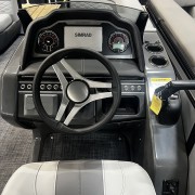 2026 Godfrey MC235SFL Triple Pontoon - Silver/Carbon Fiber